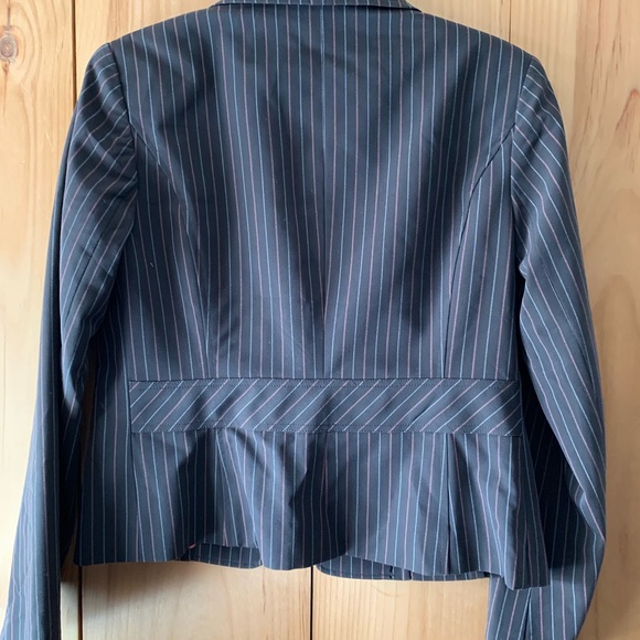 🌈 Dalia Collection Brown/Black Blazer - Picture 2 of 6